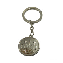 Metal Crafts Metal Keyring Stainless Steel Keychain with Pendants